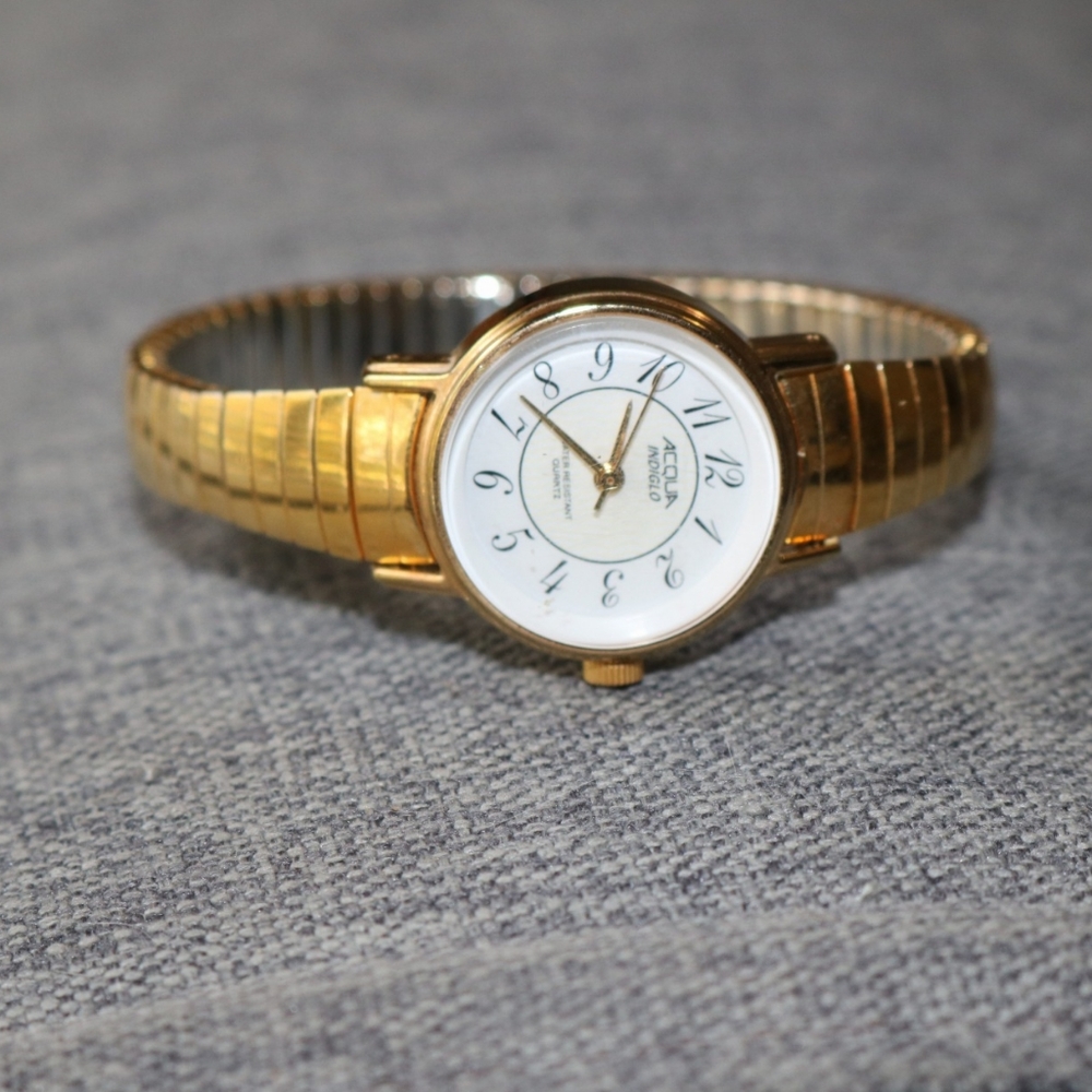 Acqua gold watch